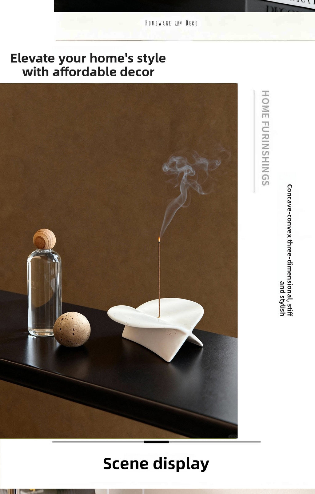 Airplane ceramic incense holder product details